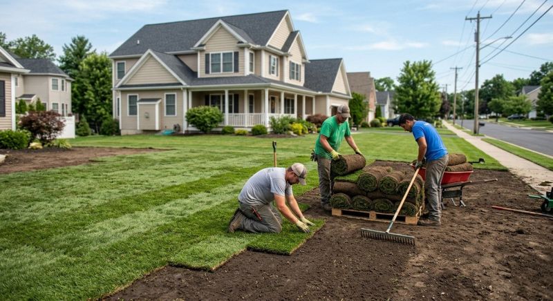Sod Landscaping in Aiken, SC