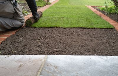 spade Sod Installation